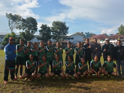 Tim Sepak Bola Putri  SMK SWAKARSA Juara 1 Se Kabupaten Manggarai