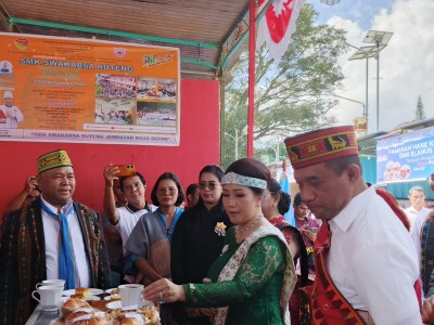 Bapak Bupati Manggarai Kunjung Kestan SMK Swakarsa Ruteng